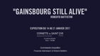 Gainsbourg Still Alive chez Cornette de Saint-Cyr